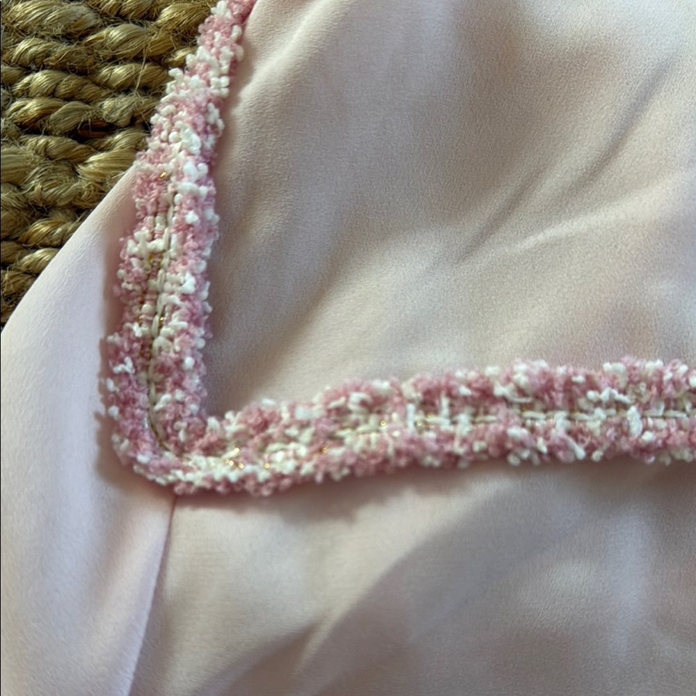 Zara Pink Blouse with Ruffle Trim - Picture 5 of 7
